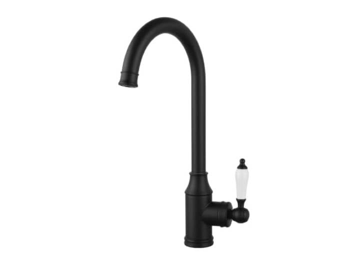 Küchenarmatur nostalgisch Schwarz Heritage Manor BL-9001-HM Aquanello