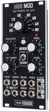 AJH Synth Tap Tempo VC-LFO black