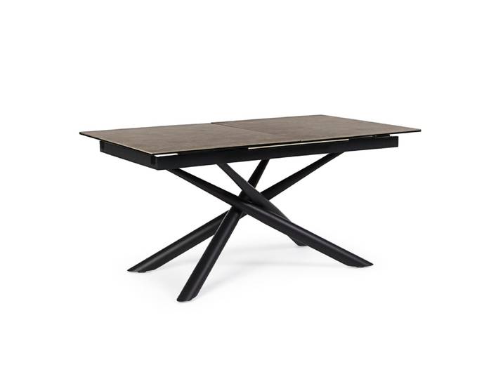 Table rectangulaire extensible en céramique 6/8 places l160/220