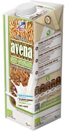 La Finestra sul Cielo Bebida De Avena Sin Gluten 1L 1 L