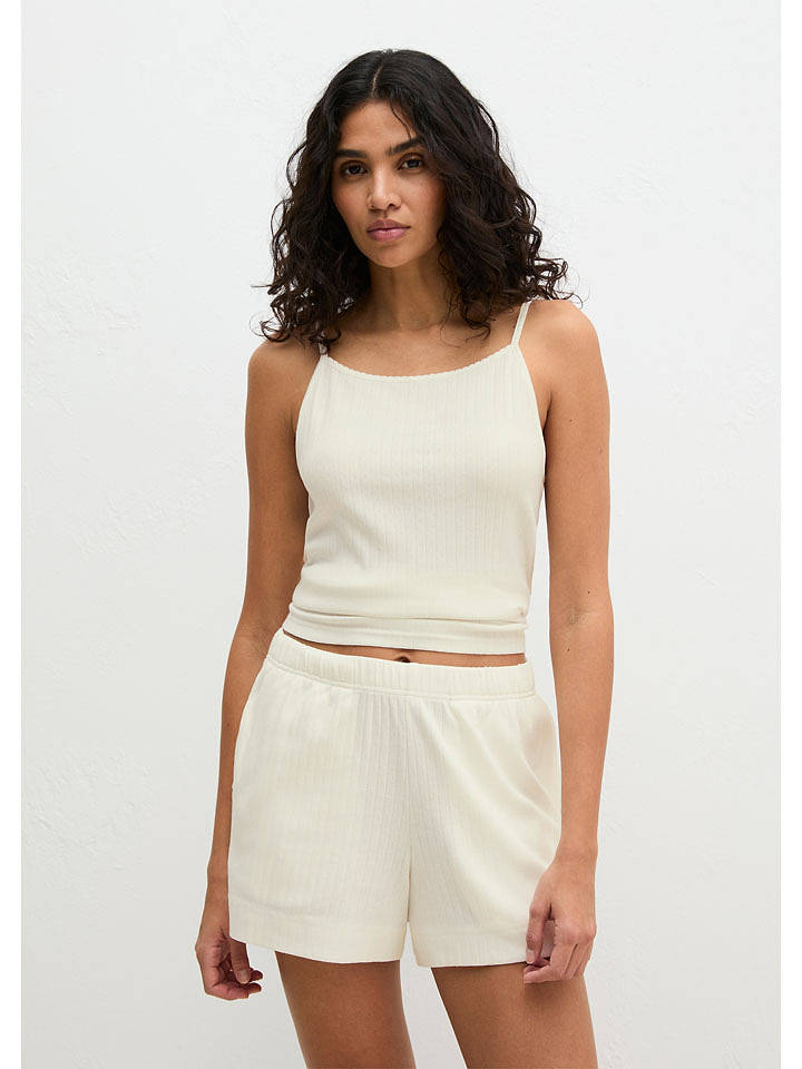 Marc O´Polo Bodywear Pyjama-Oberteil in Creme - L