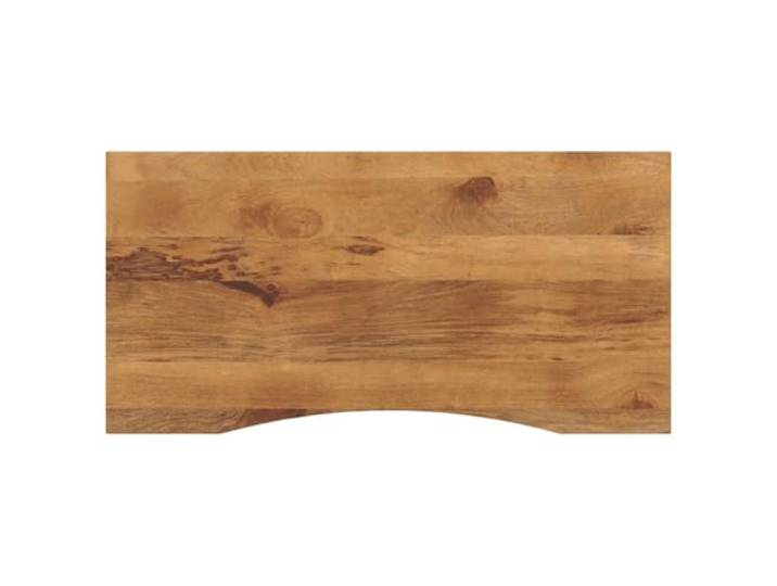 GHVBNMF Schreibtischplatte Massivholz Mango 140x50x2,5 cm Tischplatte Rustikale Ersatz-Tischplatte aus Mangoholz für Arbeitszimmer oder Essbereich, passend für individuelle Tischgestelle.
