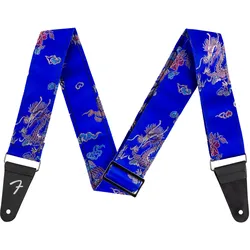 Fender Satin Dragon Strap Royal Blue - Gurt Zupfinstrument