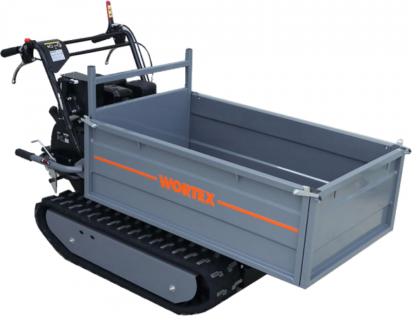 Wortex SFL 500-E - Motocarriola cingolata cassone estensibile 500Kg