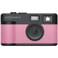 Impósable X10 PRO Blush Pink – 12-MP-Retro-Kamera ohne Display mit 4-GB-Speicherkarte (12 Mpx), Kamera, Pink