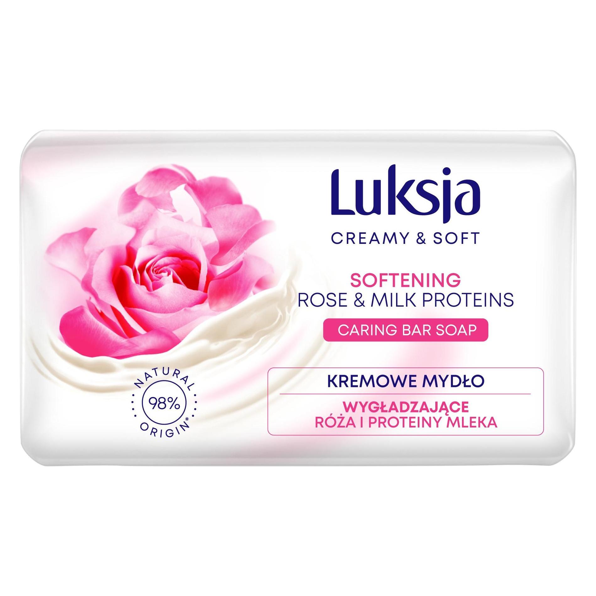 Str8 Cremige Seife LUKSJA, Rose, 90g (Hartseife, 90 g) (49009623)