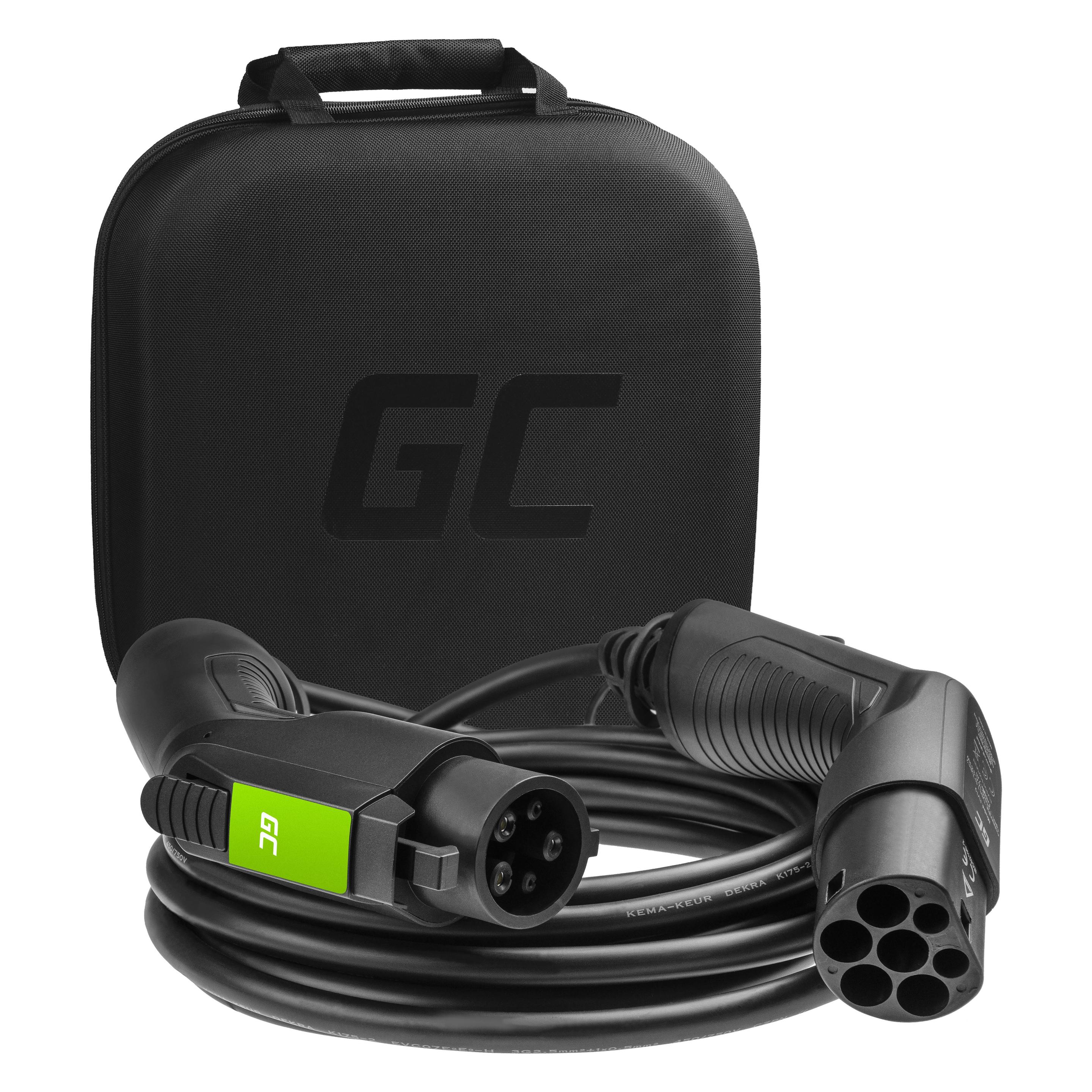GreenCell Ladekabel GC (Typ 2, 3.60 kW, 16 A, 7 m) (EV19)