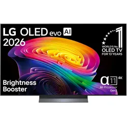 LG OLED55C6ELB (55", C6, OLED, 4K, 2026), TV, Schwarz
