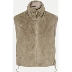 Kunstfell-Weste ONLDANA Beige L