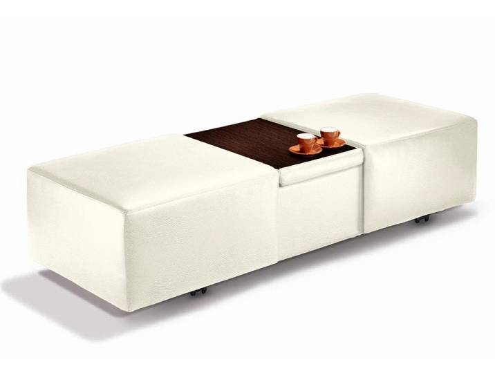 Hocker W.SCHILLIG taboo , weiß (weiß z59), B:130cm H:41cm T:64cm, Flachgewebe S22 (100% Polyester);Stoff S37 (100% Polyester): Luxus-Microfaser in Lederoptik;Longlife Xtra-Leder Z59: Glattleder mit modischer Prägung. Hautstärke 0, 9 - 1, 1 mm;Longlife Xtra-Leder Z69: Das feinnarbige, gedeckte Softleder Z69 besticht durch seine außergewöhnliche Weichheit im trendigen »Vintage-Look«, Hautstärke 0, 9 - 1, 1 mm, Hocker, Hocker, ausziehbar, inklusive Zwischenablage