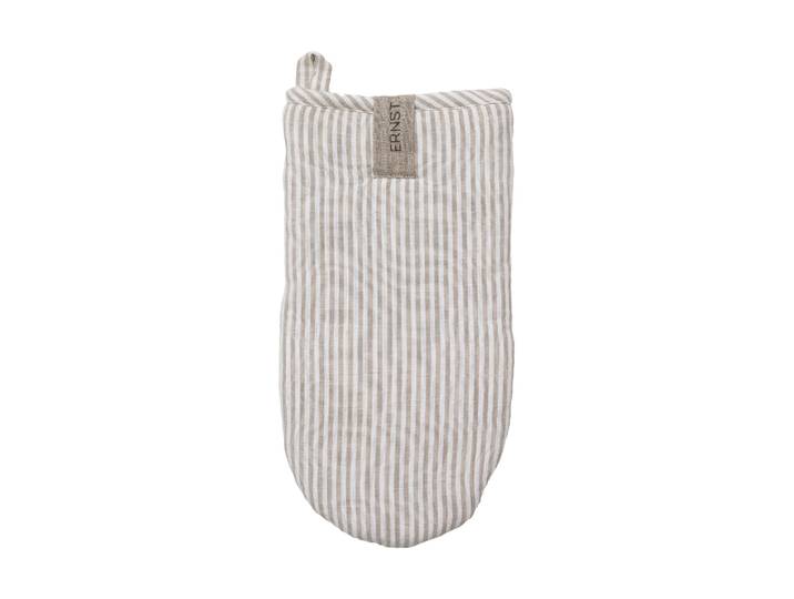 ERNST Gant de cuisine Ernst rayé Rayé beige-blanc