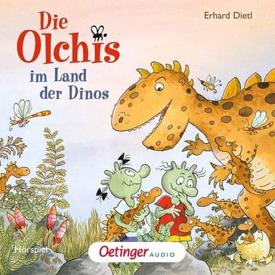 Die Olchis im Land der Dinos - Erhard Dietl, Audio, 9783837366181