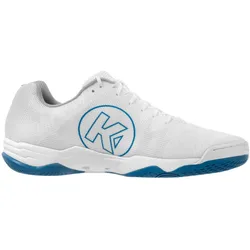 Kempa, Unisex, Hallenschuhe, Hallen-Sport-Schuhe Wing 2.0 (47), Weiss, Blau