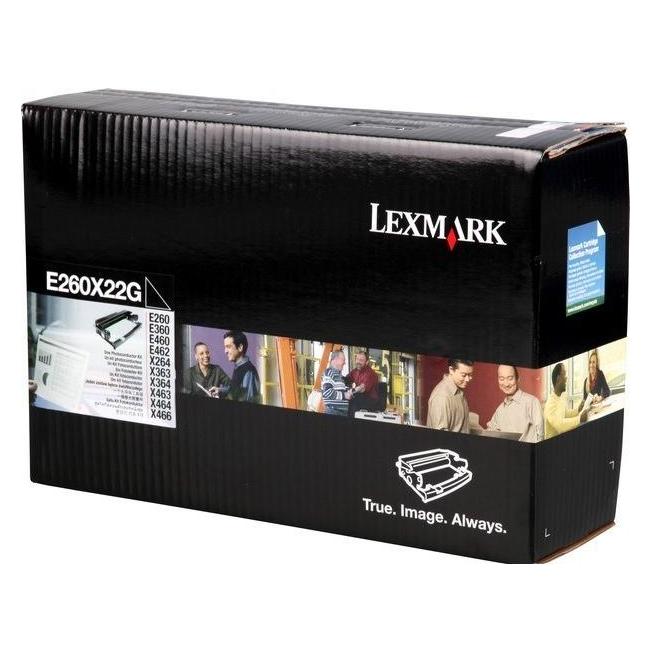 Lexmark 0E260X22G Fotoleiter, Optra E26X/36X/46X (BK) (0E260X22G)
