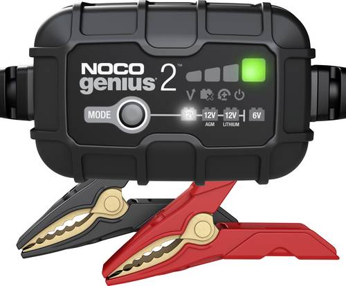NOCO GENIUS2EU 2A GENIUS2EU Kfz-Ladegerät 6 V, 12V 2A