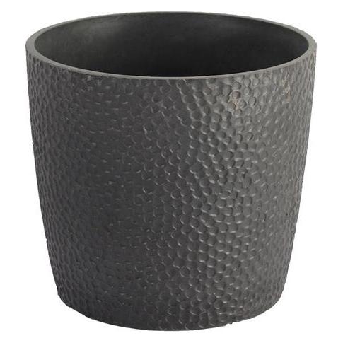 Domoletti Flowerpot MR28, spw, Ø 28 cm, dark gray (28 x 25.50 cm) (MR28 charcoal)