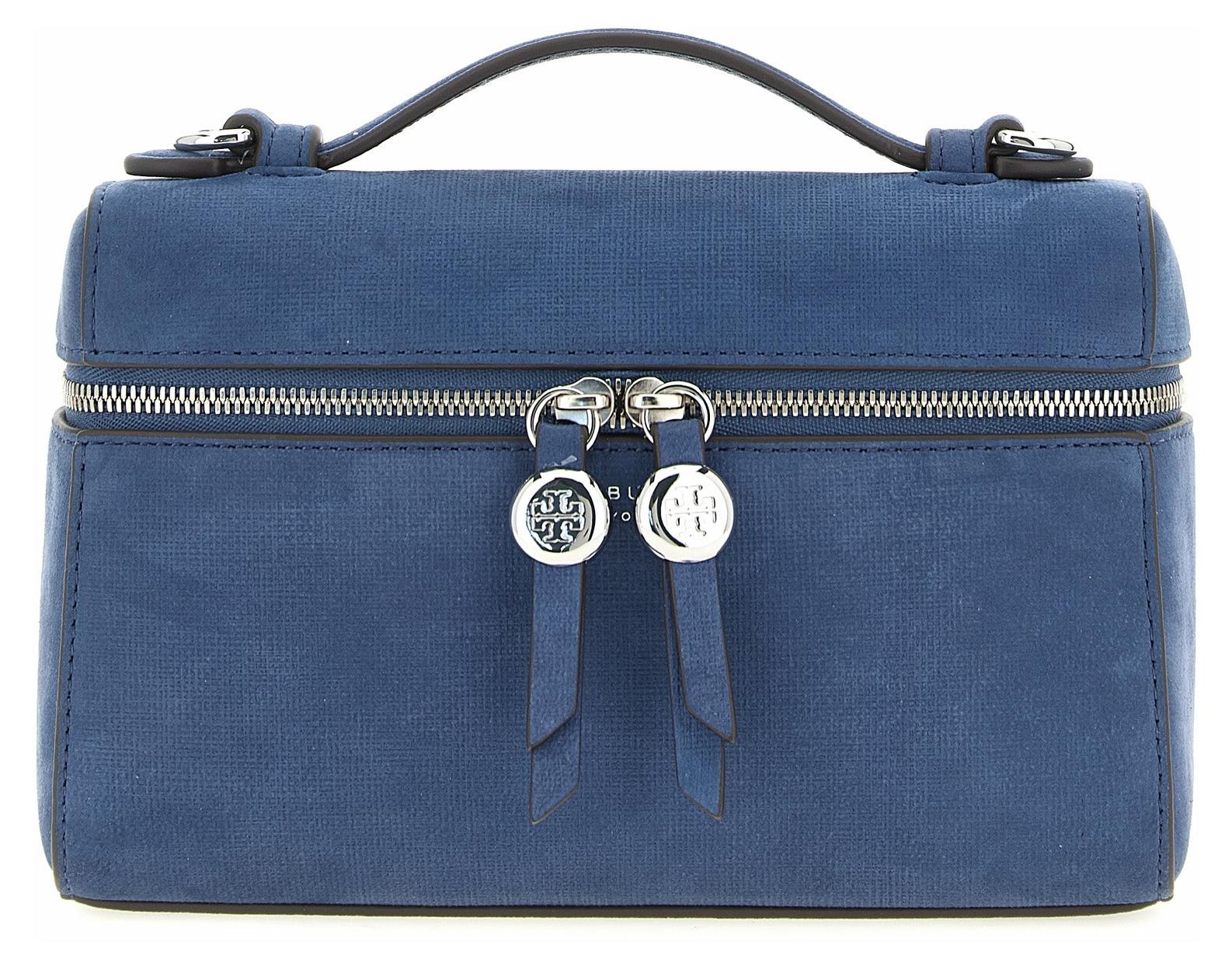 Tory Burch Handtasche aus Lammleder in Blau