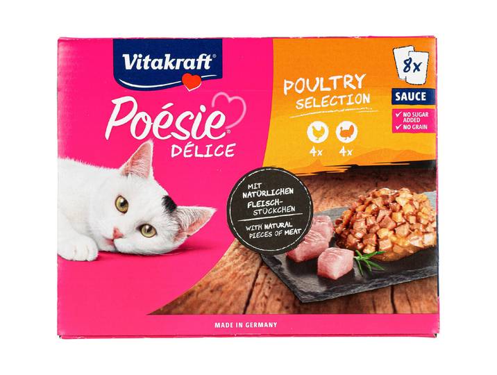 Poésie Délice Poultry Sel. 8x85g
