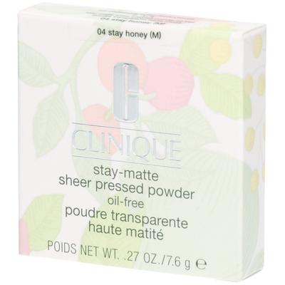 Clinique Stay-Matte St Matte Pr Pwdr-Stay Ho 7.6Gm/.27Oz 7,6 g Puder