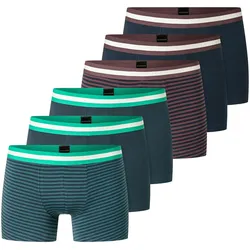 Schiesser Jungen Trunk 955 Multi 6er Pack