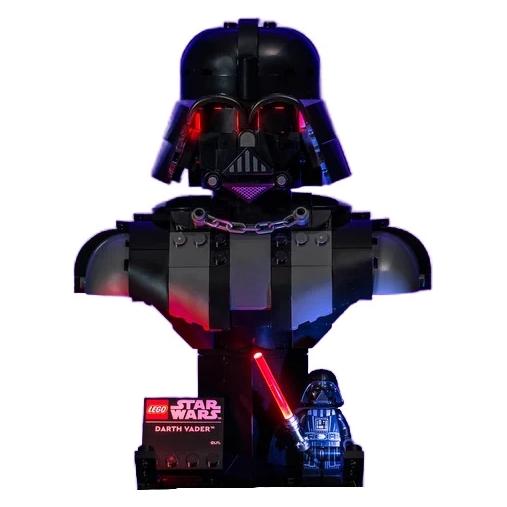 Light my bricks LMB 2.0 LED Licht Set für LEGO 75439 Star Wars - Darth Vader Büste (75439)
