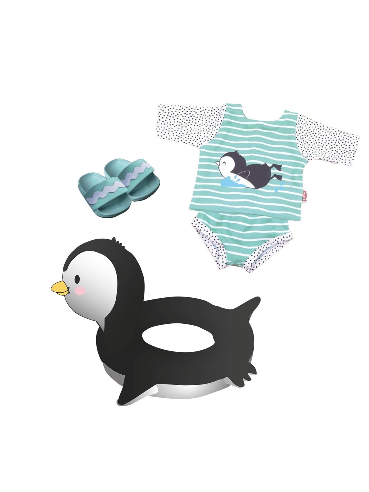 Heless Penguin Swimming Set Dolls 35-45 cm