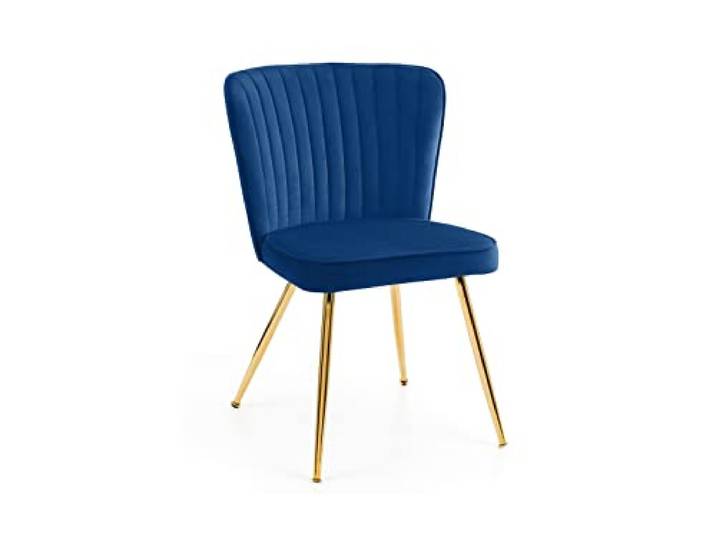 Julian Bowen Cannes Esszimmerstuhl, 2 Stück, blau