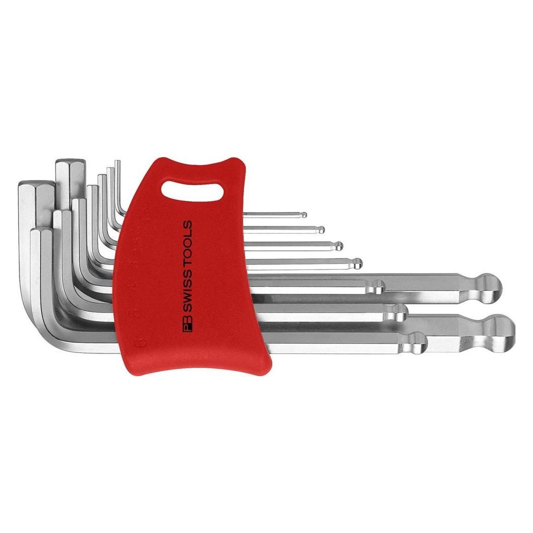PB Swiss Tools Innensechskantschlüsselsatz mit Kugelkopf (PB 212 DH-10)