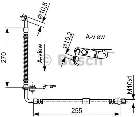 Bosch 1 987 481 954 Brake hose