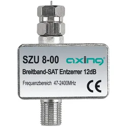 Axing SZU8-00 Breitband-Entzerrer, 47-2200 MHz, max. 12 dB Entzerrung, DC-Durchlass SZU00800 SZU 8-00