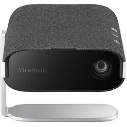 Viewsonic M1XE (WVGA, 360 lm, 1.20:1), Beamer, Silber, Schwarz