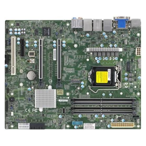 Supermicro MB Intel 1200 X12SCA-F-B Bulk W480 (LGA 1200, ATX) (MBD-X12SCA-F-B)