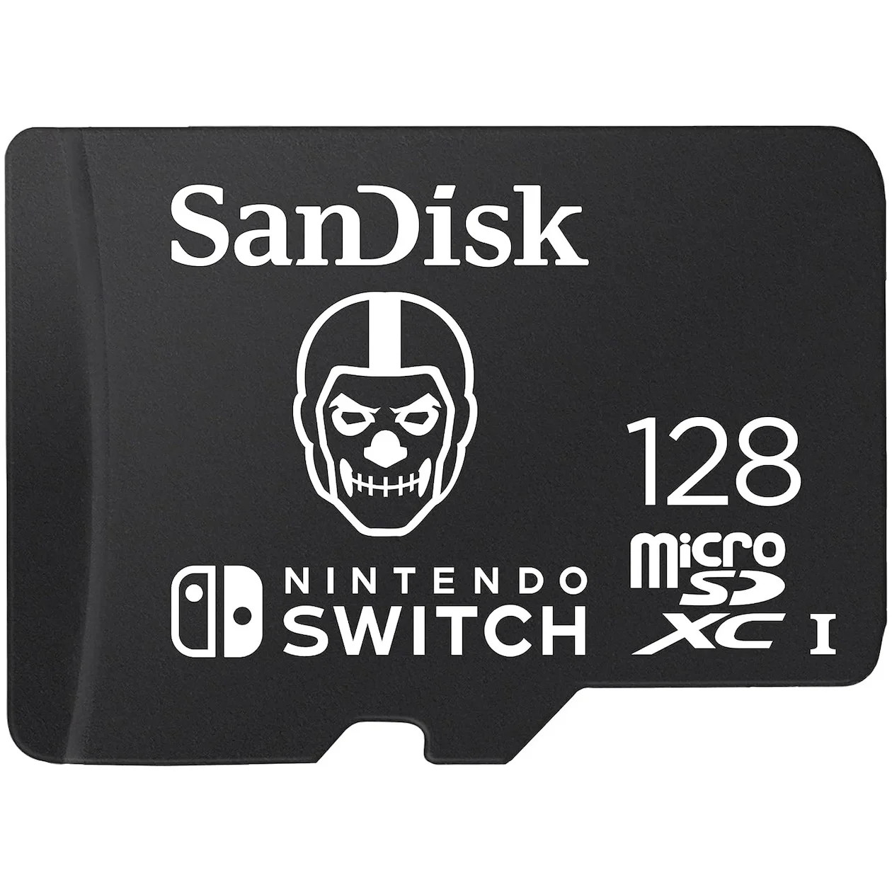 SanDisk MicroSDXC Extreme Gaming 128GB Nintendo Fortnite Skull Trooper Micro SD-kaart