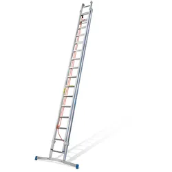 Mauderer Bavaria Seilzugleiter 960 mit Klapptraverse 2x17 Dreikantsprossen