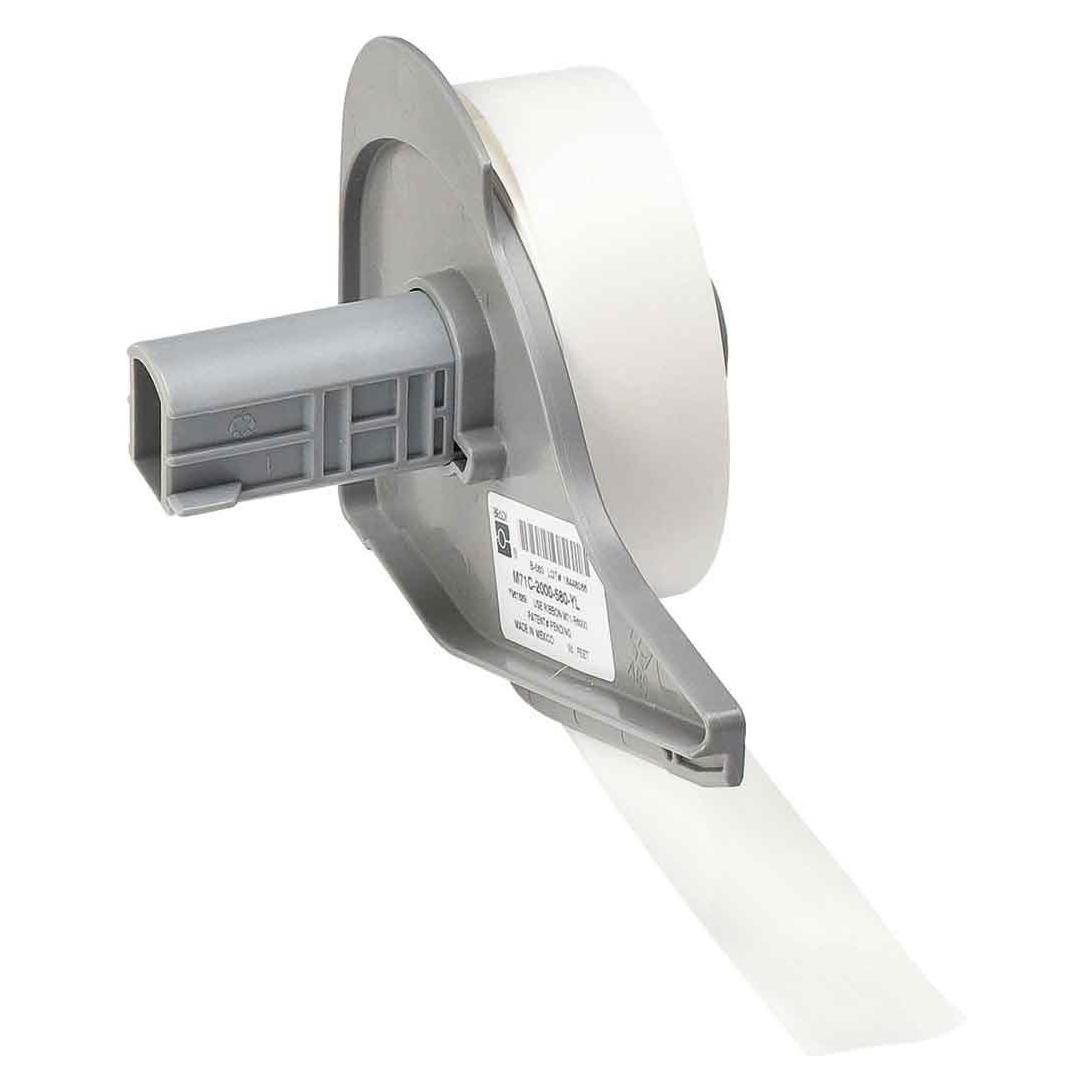 Brady M7C-500-430, Polyester, Transparent, glänzend, 12.70 mm x 15.24 m, permanent, Endlos (12.70 mm) (M7C-500-430)