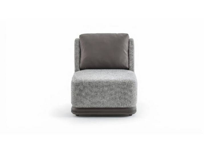 Xlmoebel Loungesessel Sessel Modern Grau Bequem Polstersessel Loungesessel Relax