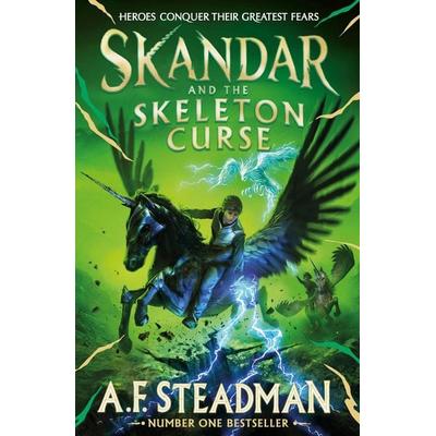 Skandar 04 and the Skeleton Curse, Gebundene Ausgabe von A. F. Steadman, Simon & Schuster, 978-1-398-52471-2