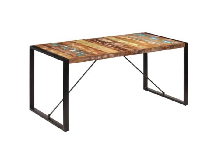 Makastle Esstisch 160x80x75 cm Altholz Massiv