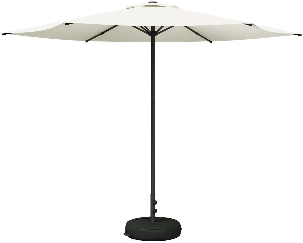 Freeport Park 296 cm W X 296 cm D Balcony Parasol with Manual Lift Cream 228cm H X 296cm W X 296cm D