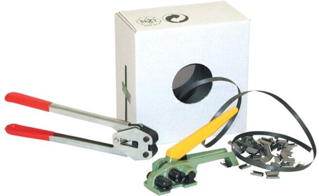 PP-Set de cerclage complet 2 pièces 16 mm ; Banholzer & Wenz (17512)