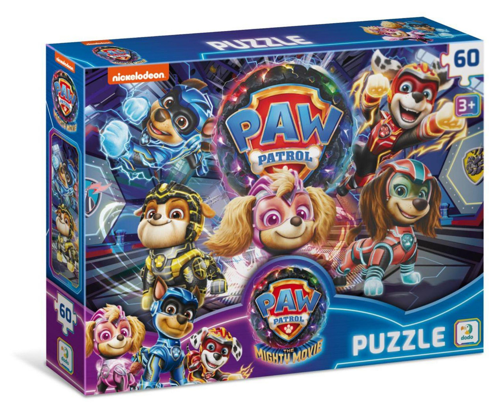 DoDo Puzzel Paw Patrol: De Krachtige Film, 60 stukjes