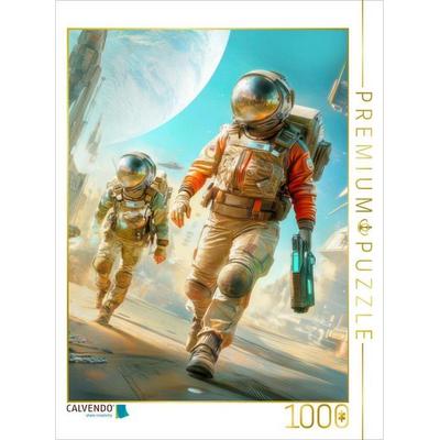 CALVENDO Puzzle Science-Fiction-Zukunftsvisionen | 1000 Teile Lege-Größe 64x48cm Foto-Puzzle für glückliche Stunden