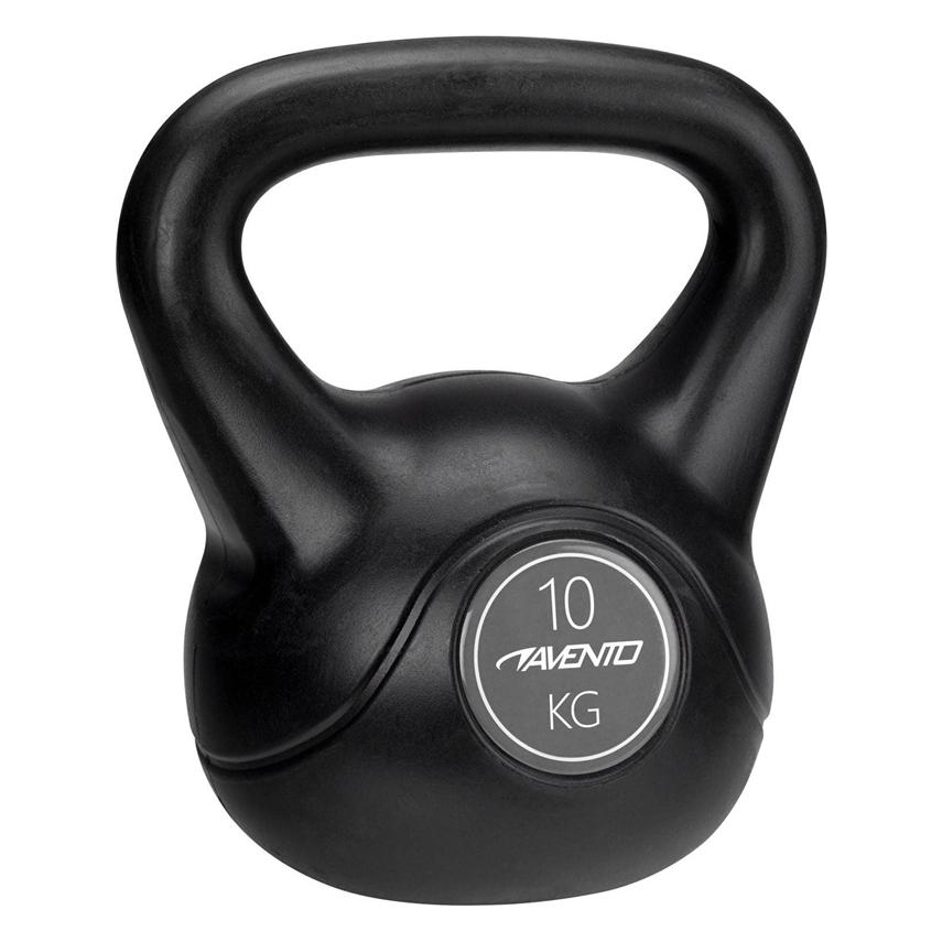 Avento Kettlebell 42KD plastic/cement 10kg (507SC42KD)