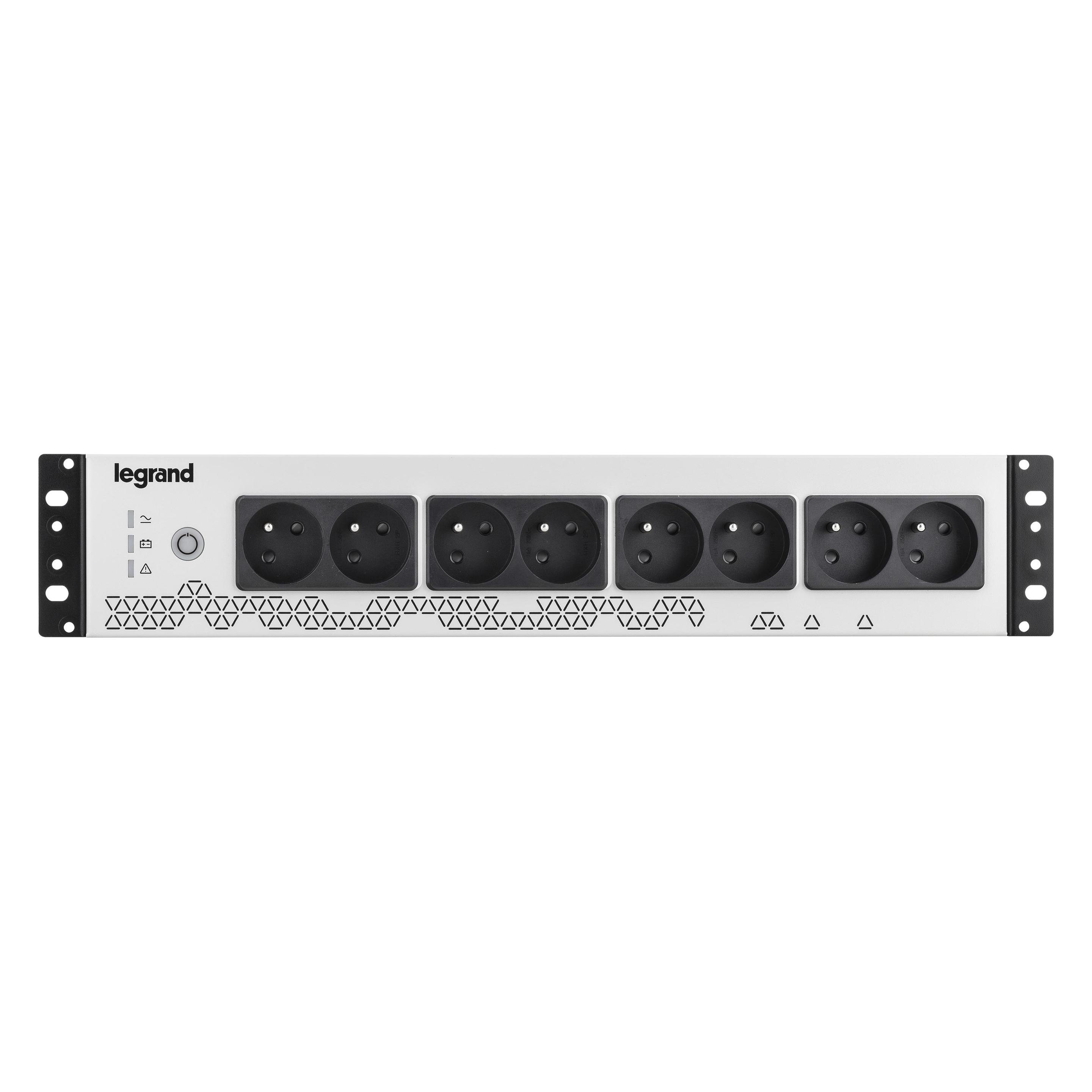 Legrand Keor UPS PDU 800VA FR INPUT 8 FR OUTPUT Standby (Offline) 0.8 kVA 8 AC outlet(s) (310330)