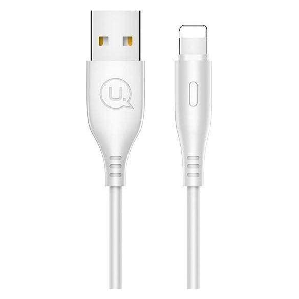 Usams Kabel U18 lightning 2A Fast Charge 1m czarny/black SJ266USB01 (US-SJ266) (1 m, USB 1.0) (SJ266USB01)