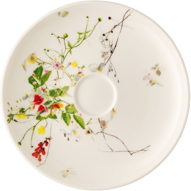 Rosenthal Piattino Combi Coupe Fleurs Sauvages Brillance