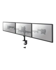 Neomounts NM-D135D3 Tischhalterung für 3 LCD-Anzeigen full-motion Schwarz Bildschirmgröße: 25.4-68,6 cm 10"-27" Klemmmontage Tülle (NM-D135D3BLACK)