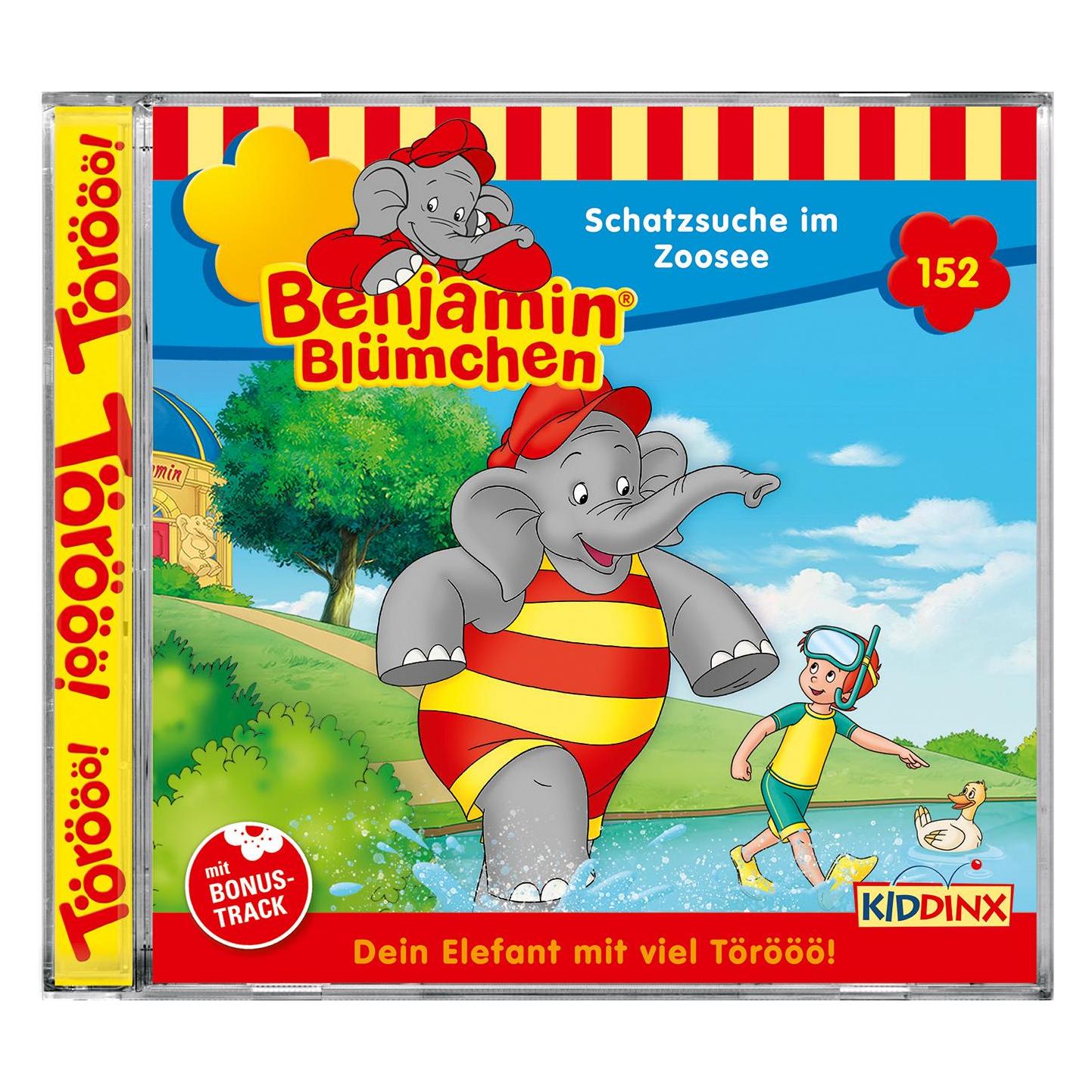Kiddinx Benjamin Blümchen 152 - Schatzsuche im Zoosee (Benjamin Blümchen) (425552)