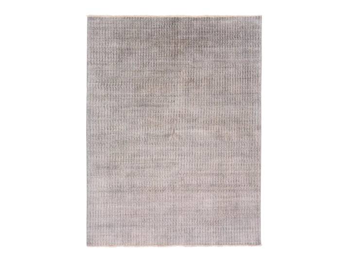 moderner Orientteppich Dekora Line, Edy&liv, grau, Schurwolle