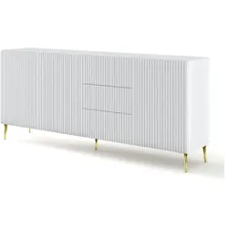 Sideboard   ¦ weiß ¦ Maße (cm): B: 200 H: 87